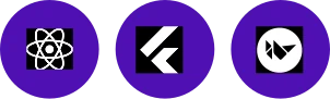 React Native, Flutter, Kivy